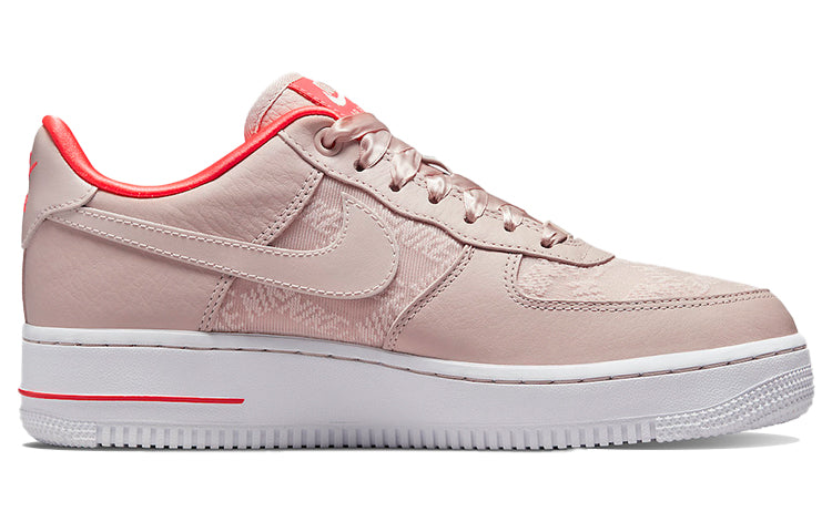 (WMNS) Nike Air Force 1 '07 'Fossil Stone Laser Crimson' DQ7782-200