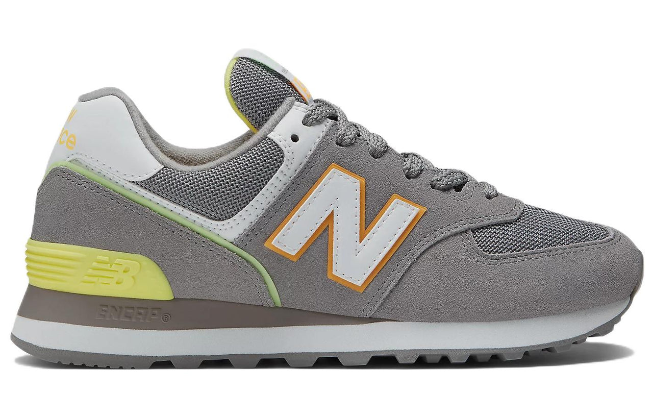 (WMNS) New Balance 574 Series V2 Low-Top Grey/Orange WL574CM2
