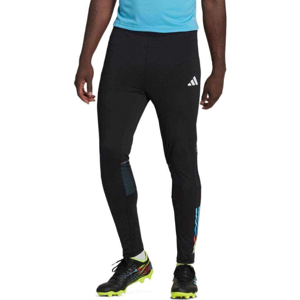 adidas Slim Fit  Mid Waist Sports Pants Men's Black HC1414