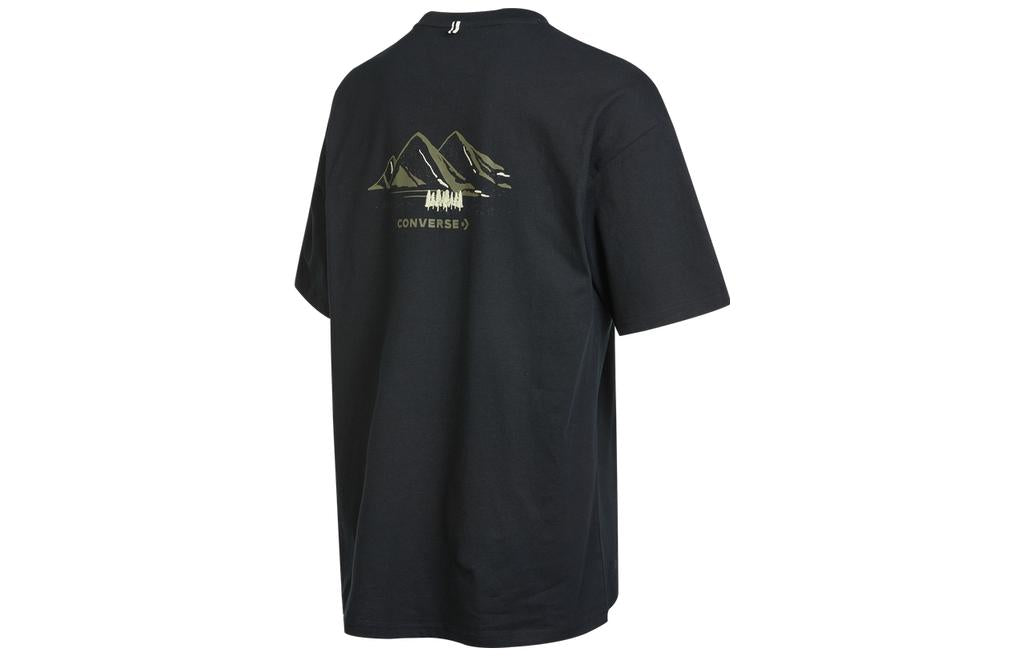 Converse Go Outdoor Oversized Pocket T-Shirt 'Black' 10024357-A02