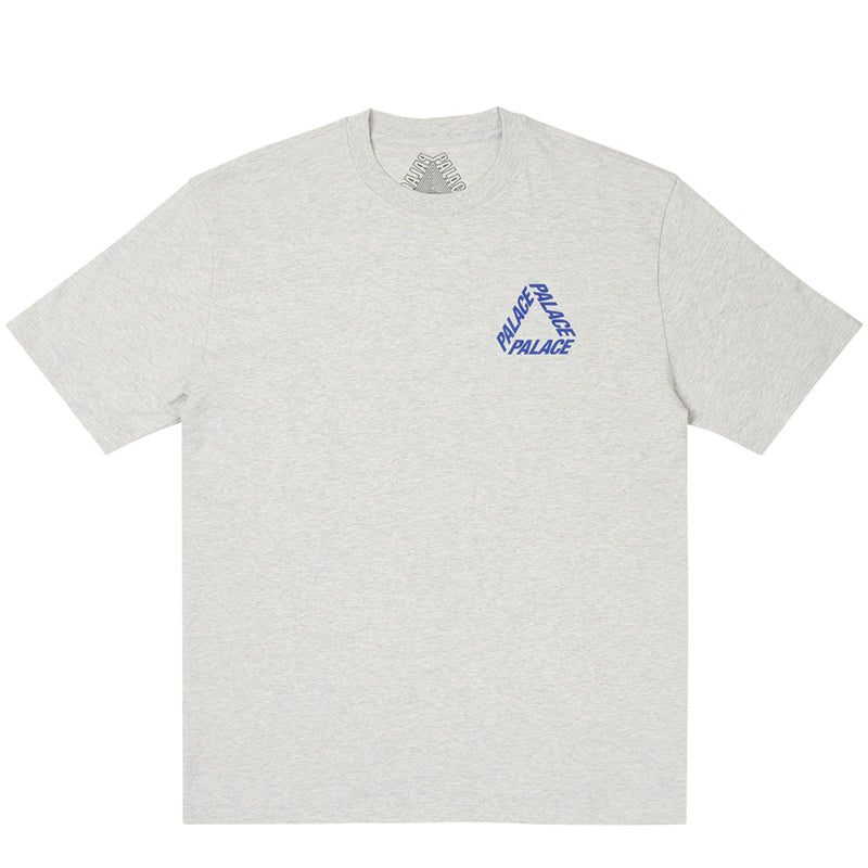 Palace P-3 Outline T-Shirt 'Grey Marl' P26TS193