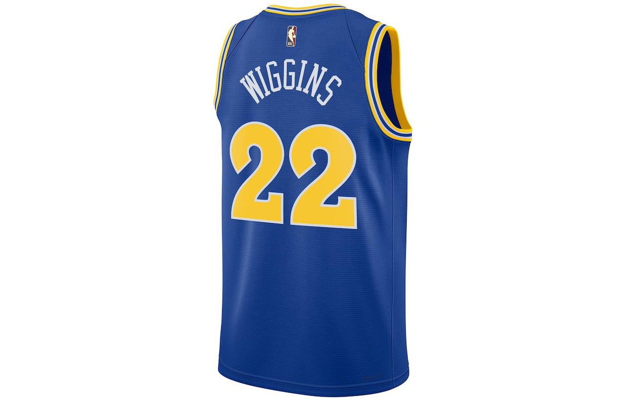 Nike x NBA Golden State Warriors Andrew Wiggins Jerseys 'Blue' DO9446-400