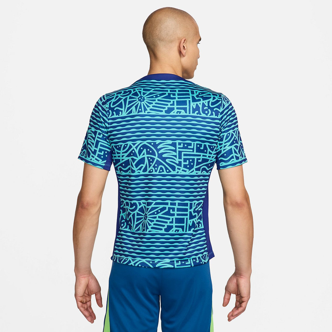 Nike Brazil Academy Soccer Jersey 'Blue' FJ2723-445