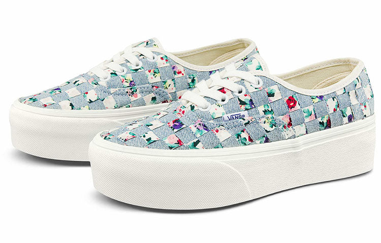 Vans Authentic Stackform 'Woven - Floral and Denim' VN0A5KXXAZA