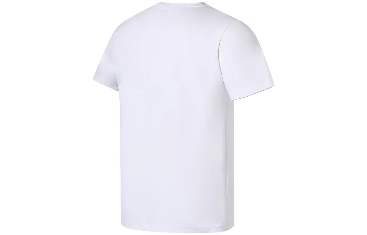 Li-Ning Graphic Badminton T-shirt 'White' AHSSC11-1