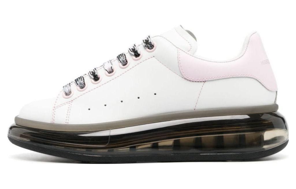 (WMNS) Alexander McQueen Larry Oversized Sneaker 'Clear Sole White Black' 718255WIE818845