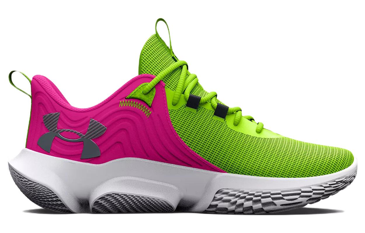 Under Armour Flow FUTR X 2 'Lime Surge Rebel Pink' 3026288-300