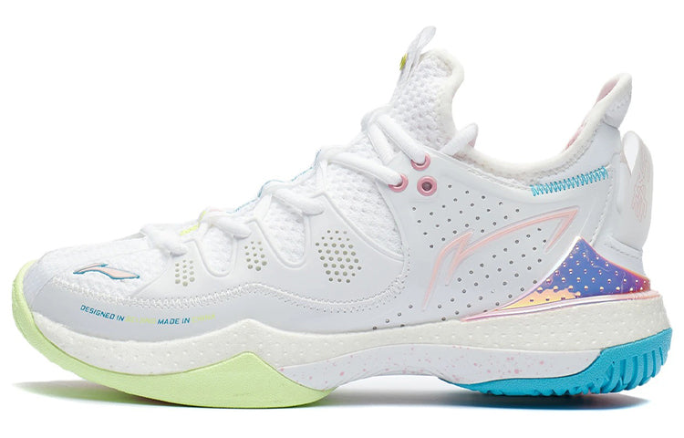 (WMNS) Li-Ning Halberd 3 'White Blue Green' AYAR024-1