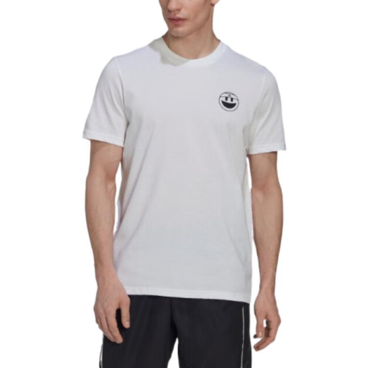 adidas Tennis Graphic Tee Shirt 'White' HG2034