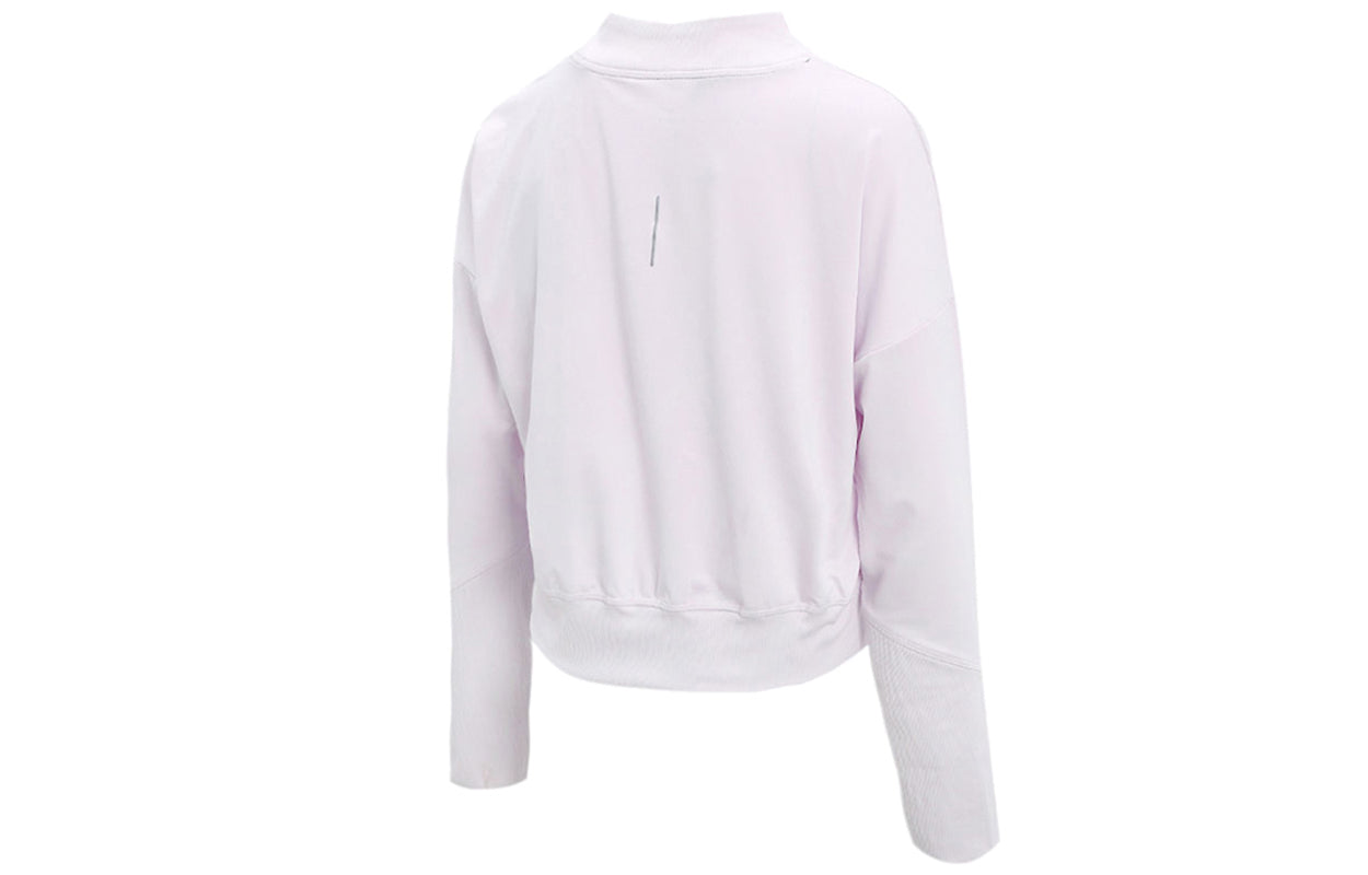(WMNS) Nike Running Training Pullover Sports Long Sleeves Pink Red T-Shirt DA1057-573