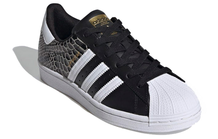 (WMNS) adidas Superstar 'Black Snakeskin' FV3327