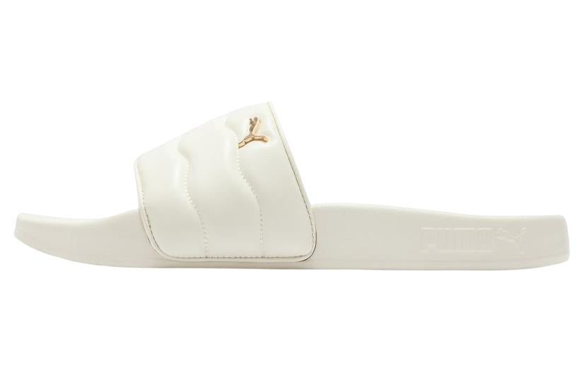 (WMNS) PUMA Lead Cat 2.0 Puffy 'Pristine Ivory Gold' 389557-02