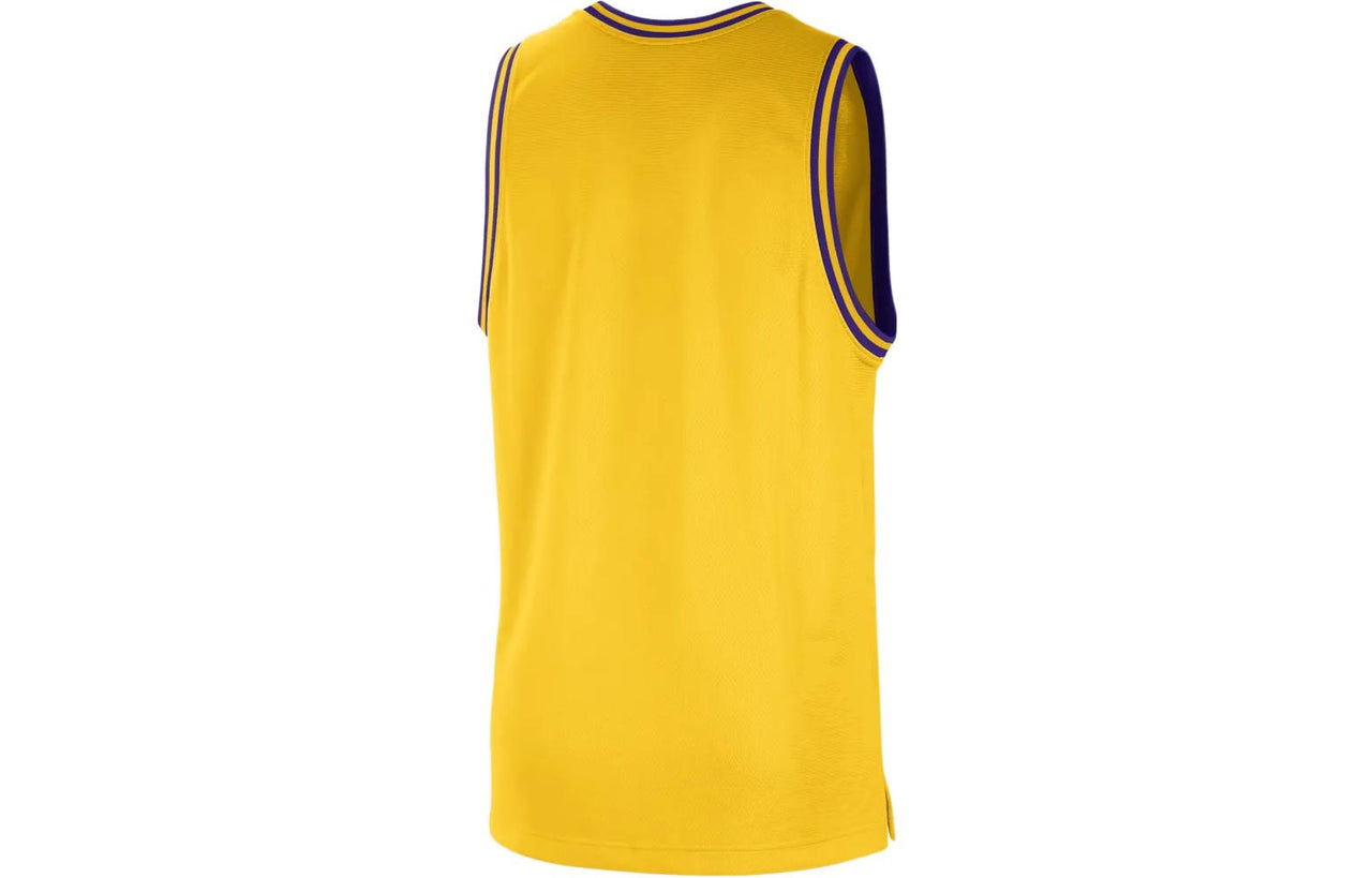 Nike x NBA LA Lakers Training Jerseys 'Yellow' DR2273-728