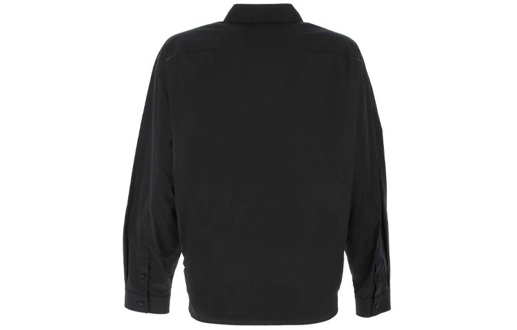 Balenciaga Dry Cleaning Shirt Large Fit 'Black' 664626TEM161000