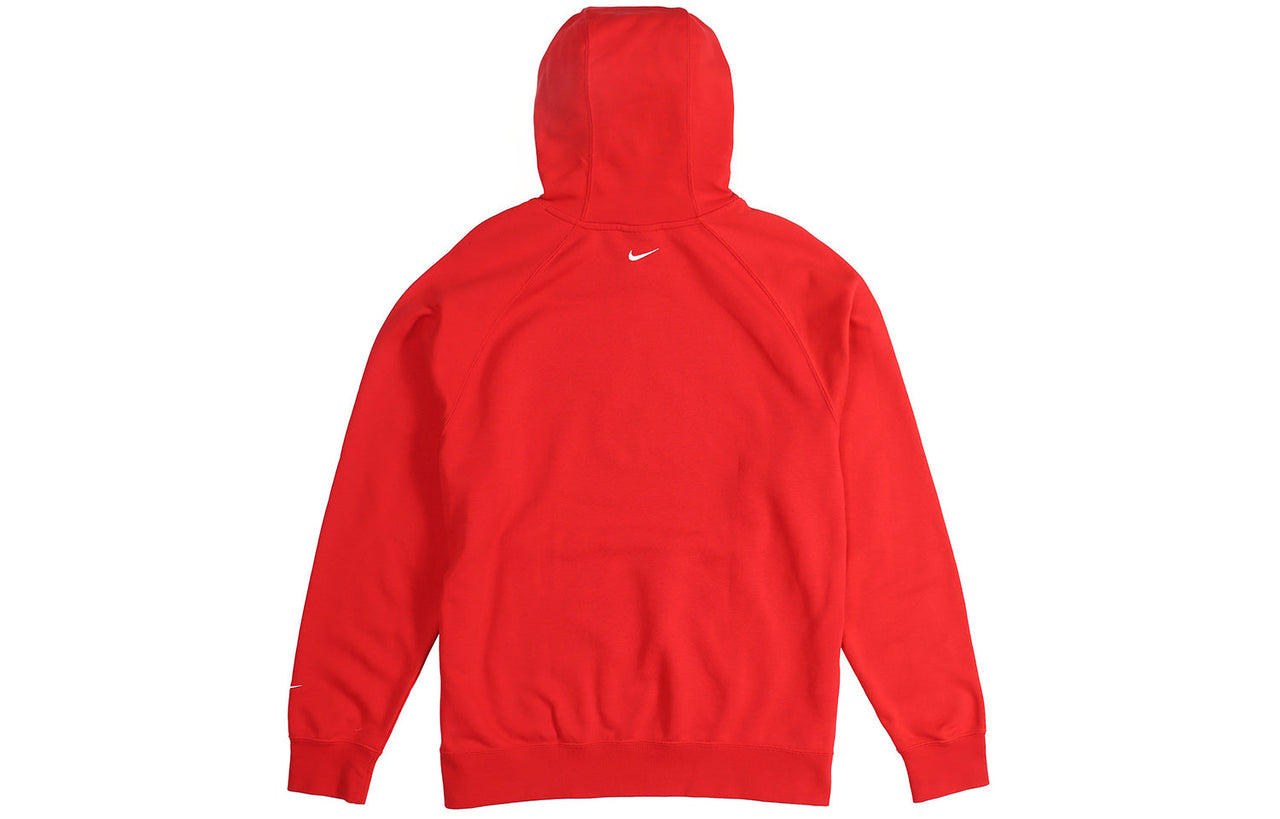 Men's Nike Sportswear Swoosh Large Printing Pullover Red CJ4864-657