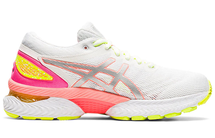 (WMNS) ASICS Gel-Nimbus 22 Lite-Show 'White Sun Coral' 1012A766-100