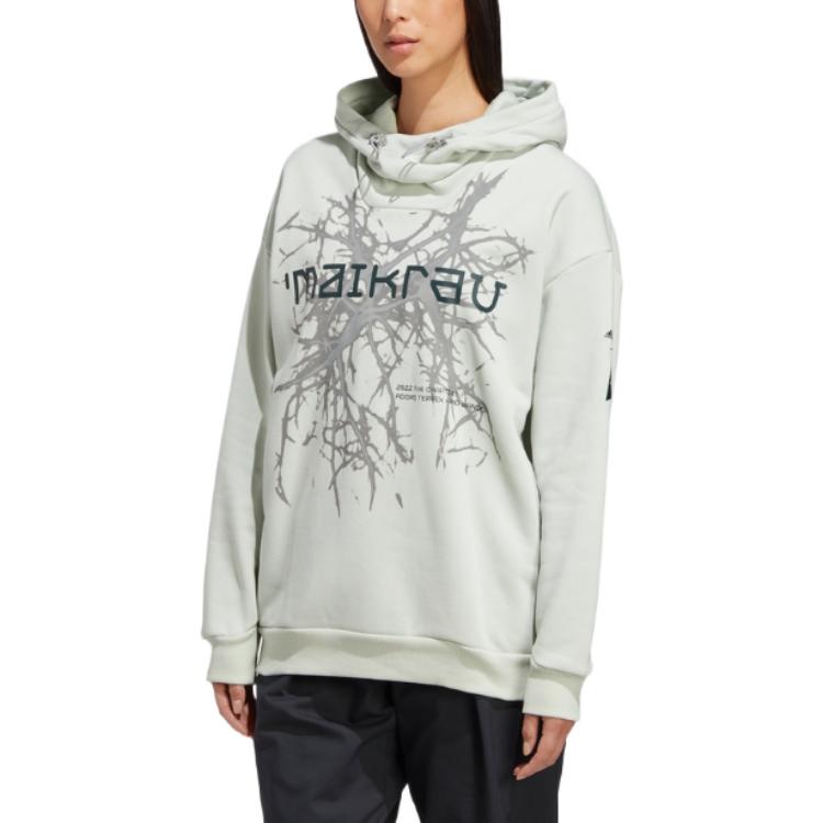 adidas Terrex x and Wander Graphic Hoodie 'Linen Green' HN6939