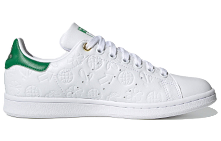 (WMNS) adidas Stan Smith 'Embossed Graphics - White Green' FX5674