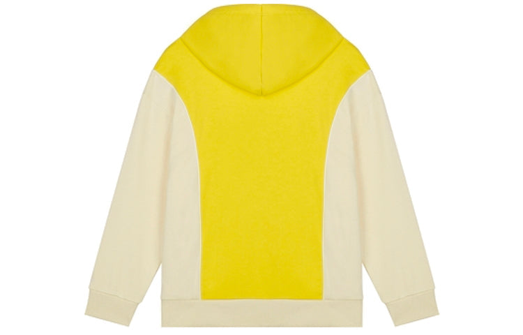 (WMNS) New Balance Athletics Fleece Hoodie 'Yellow Beige' AWT11502-FTL
