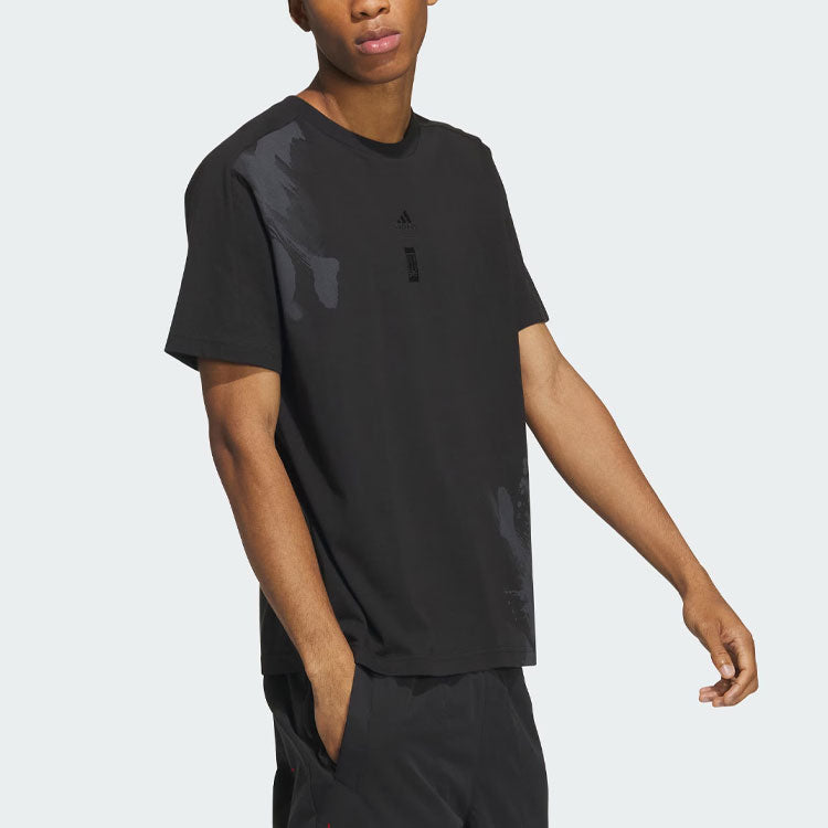 adidas Wuji Story T-Shirts 'Black' IT4989