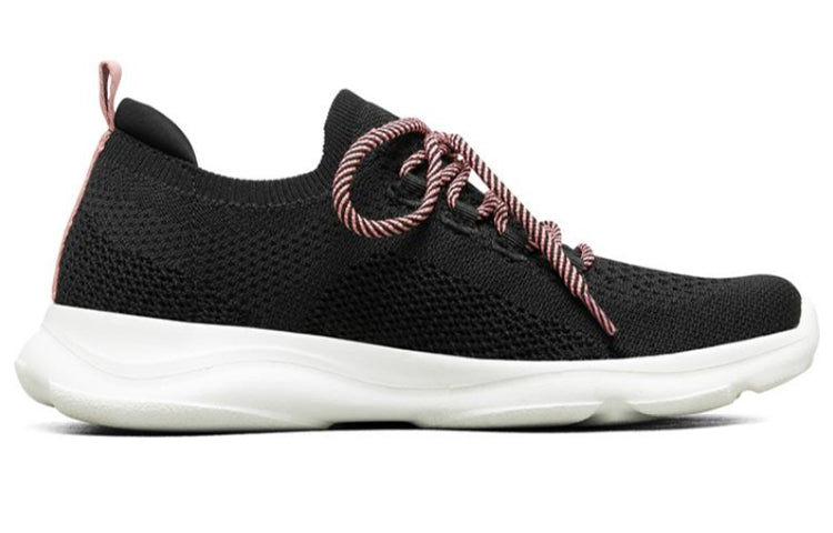 (WMNS) Skechers Bobs Surge Running Shoes Black/White/Pink 117003-BKPK