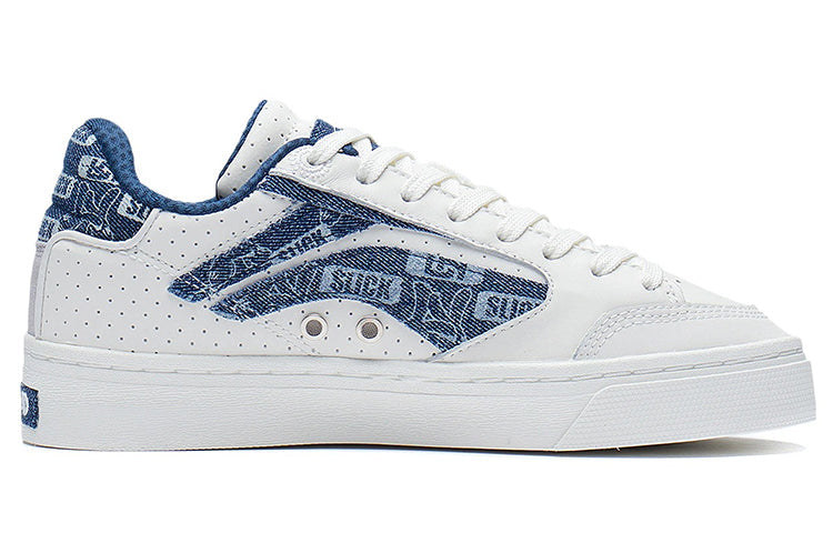 (WMNS) Li-Ning BadFive Wave 180 Low 'White Blue' AECS018-2