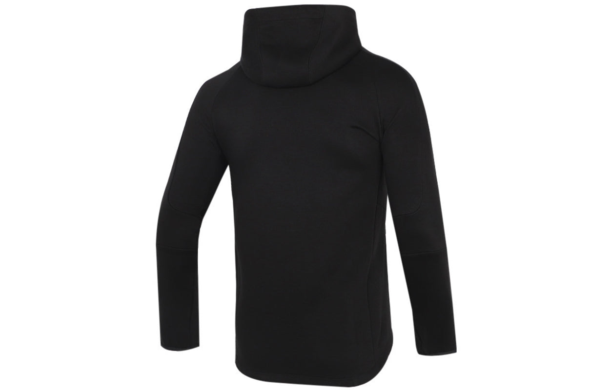 PUMA Running Sports Training Knit hooded Logo Jacket Black 846341-01