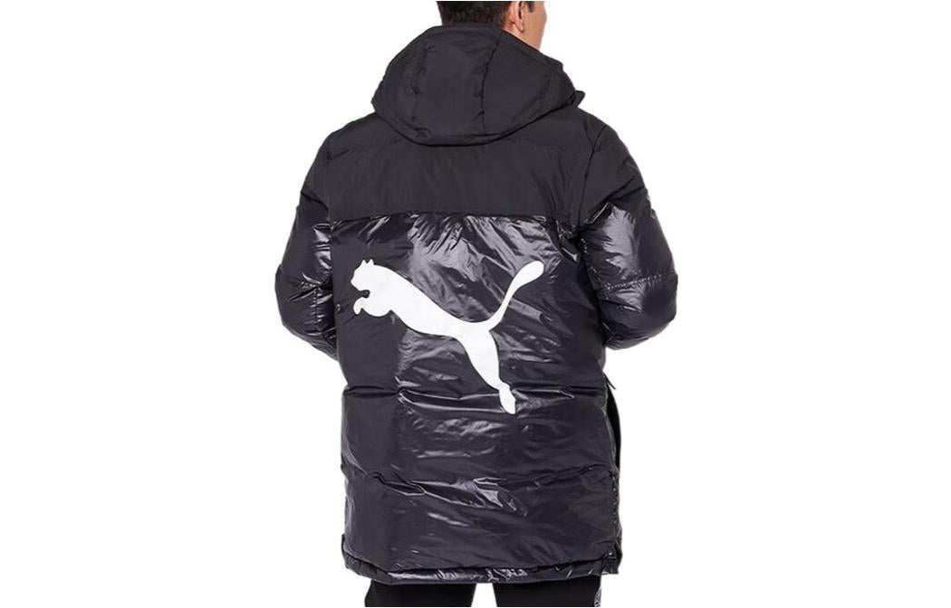 PUMA Logo Down Jacket 'Black' 534508-01