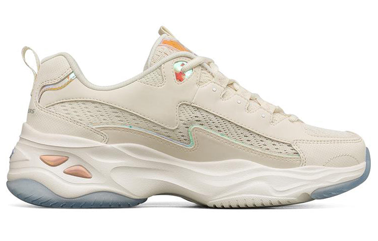 (WMNS) Skechers D'Lites 4.0 low Running Shoes GS White 896009-OFWT