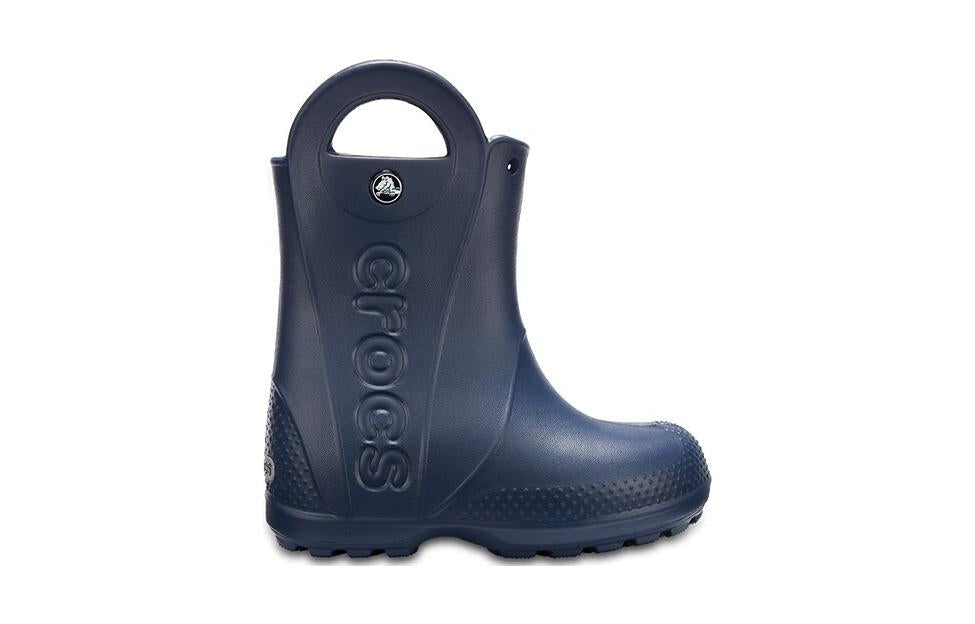 (GS) Crocs Handle It Rain Boots 'Navy' 12803-410