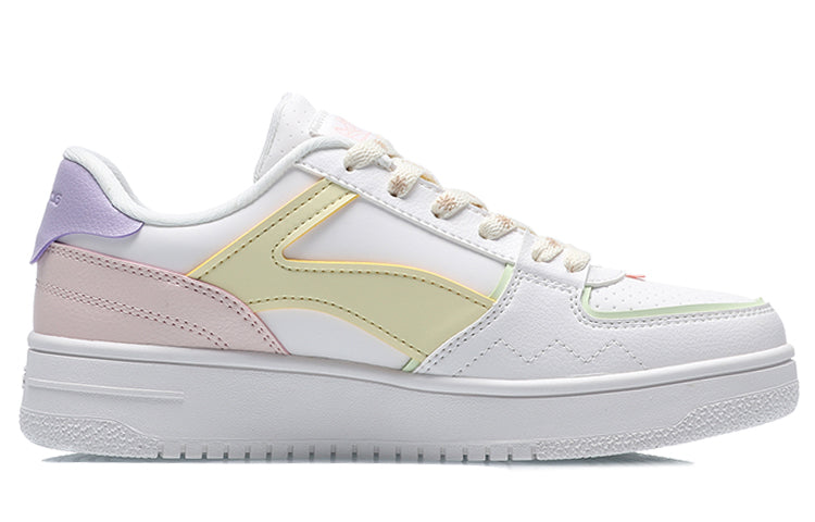 (WMNS) Li-Ning Sport Leisure 'White Yellow Pink' AGCQ378-7
