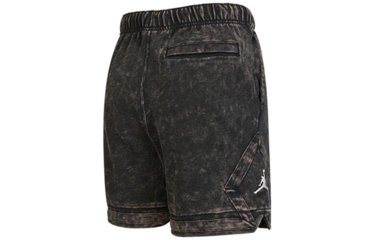 Nike Essentials Logo Printing Drawstring Straight Shorts Black DR3093-010