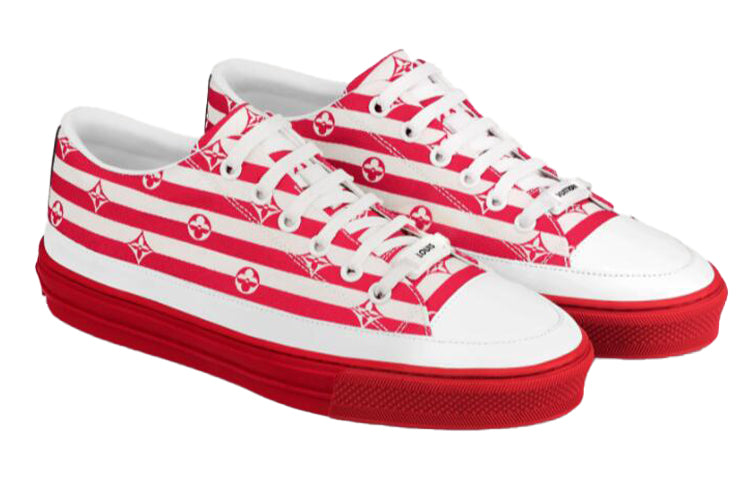 (WMNS) LOUIS VUITTON Stellar Sneakers 'White Red' 1A7U4R