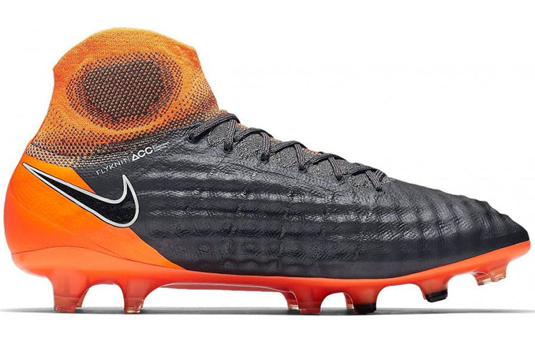Nike Magista Obra 2 Elite DF FG 'Grey Total Orange' AH7301-080