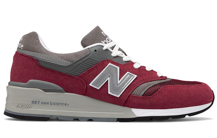 New Balance 997 Made in USA 'Burgundy Grey' M997BR
