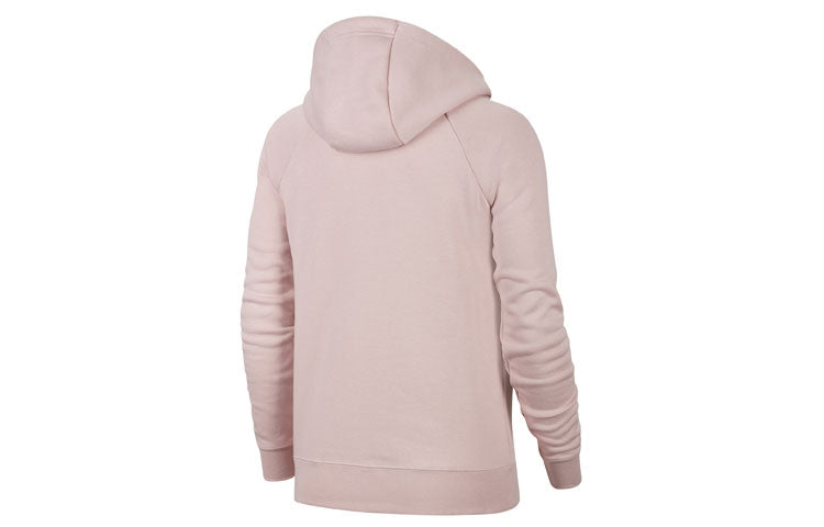 (WMNS) Nike Sportswear NSW Logo Hoodie 'Pink' BV4127-645