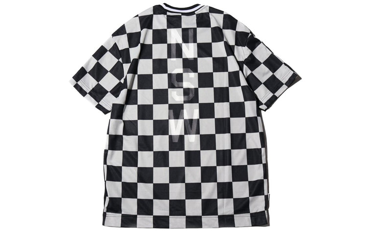 Nike Sportswear Sport Pack Back Grid Printing Short Sleeve Black AR1635-010