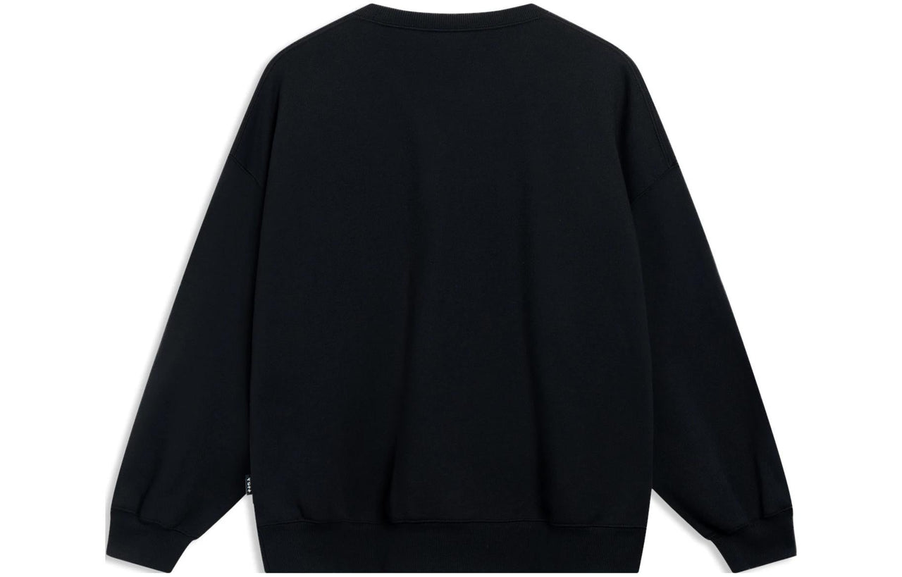 Li-Ning Rijindoujin Graphic Sweatshirt 'Black' AWDT315-2