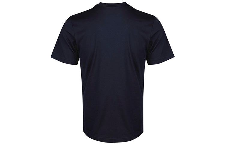 adidas MH BOS Tee Round-neck Short-sleeve Tee Men Dark Blue FT0095