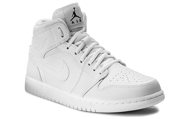 Air Jordan 1 Retro Mid 'White' 554724-110