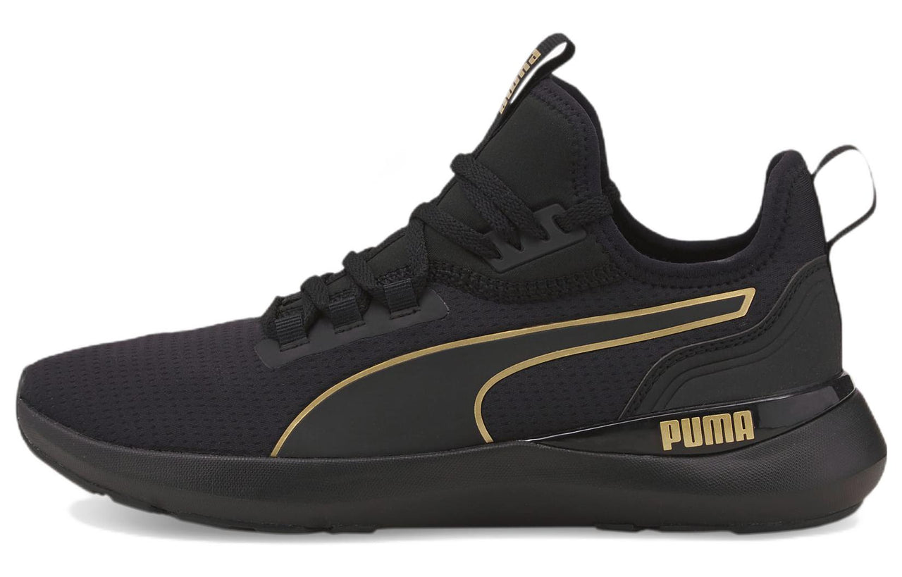 (WMNS) PUMA Pure XT 'Black Team Gold' 195328-07