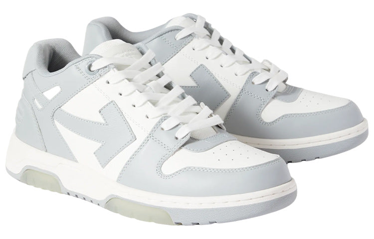 Off-White Out Of Office Low-Top Sneaker 'Grey White' OMIA189S22LEA0010109