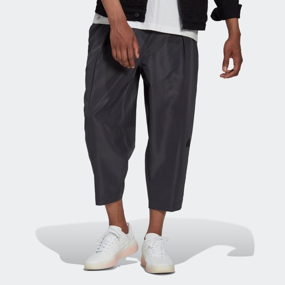 adidas Solid Color  Sports Pants Men's Black HH7239