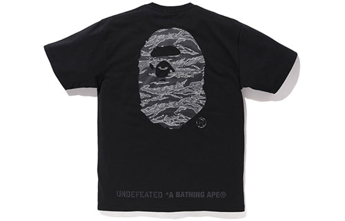 A Bathing Ape x Undefeated 5 Strikes T-Shirt 'Black' BAPE-18FW-002