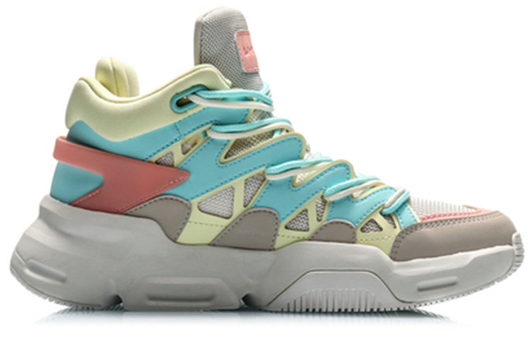(WMNS) Li-Ning Light Basketball Hi 'Blue' AGBQ062-3