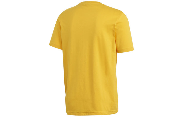 adidas originals TREFOIL T-SHIRT Short Sleeve Gold Color GD9913