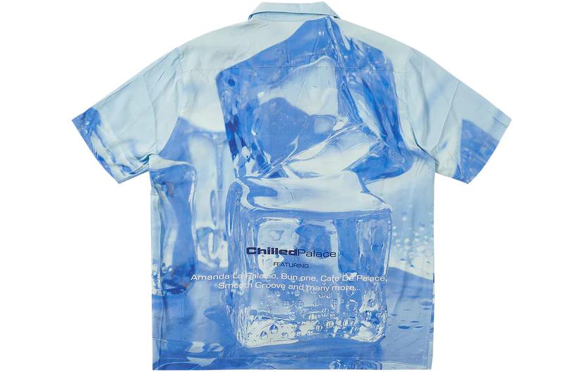 Palace Ultimate Chill Shirt 'Crystalised Blue' P24SHT025