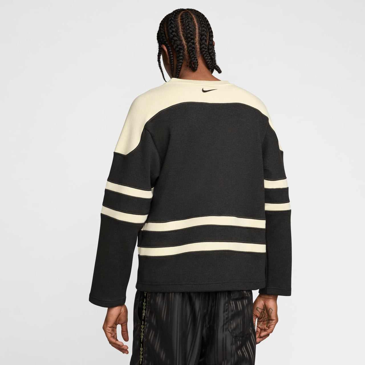 Nike x Bode Astro Grabber Lacing Knit Sweater Asia Sizing 'Shaded Brown Natural Linen White' FJ0218-235