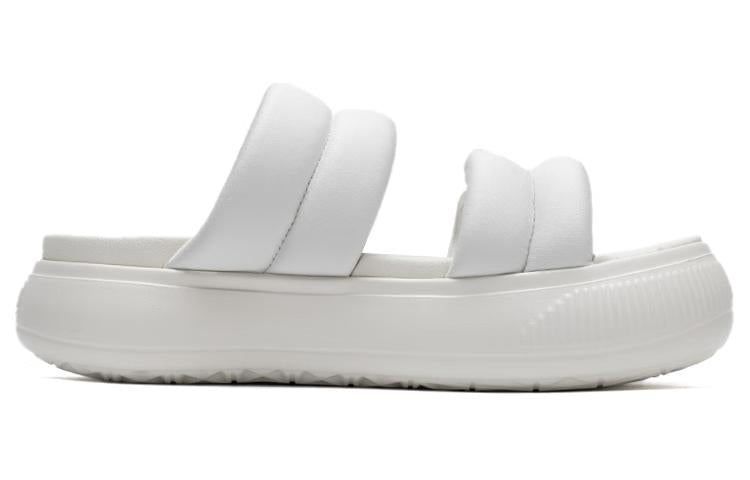 (WMNS) PUMA Mayu Puffy Slides 'Warm White' 399450-01