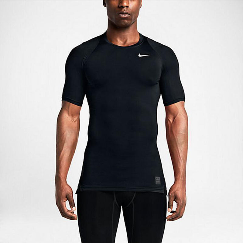 Nike Pro Cool T-shirt 'Black White' 826593-010